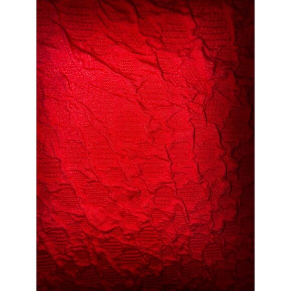 Orange Textured Stretch Bodycon Dress By Sharagano Size 8 Sexy Date Club Classic - Picture 7 of 8